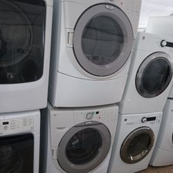 Whirlpool Front Load Washer And Dryer Set Both Works Good Good 👍