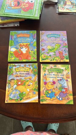 Children’s  set of 4 books Aesop’s Fables