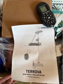 Minn kota terrova Trolling motor