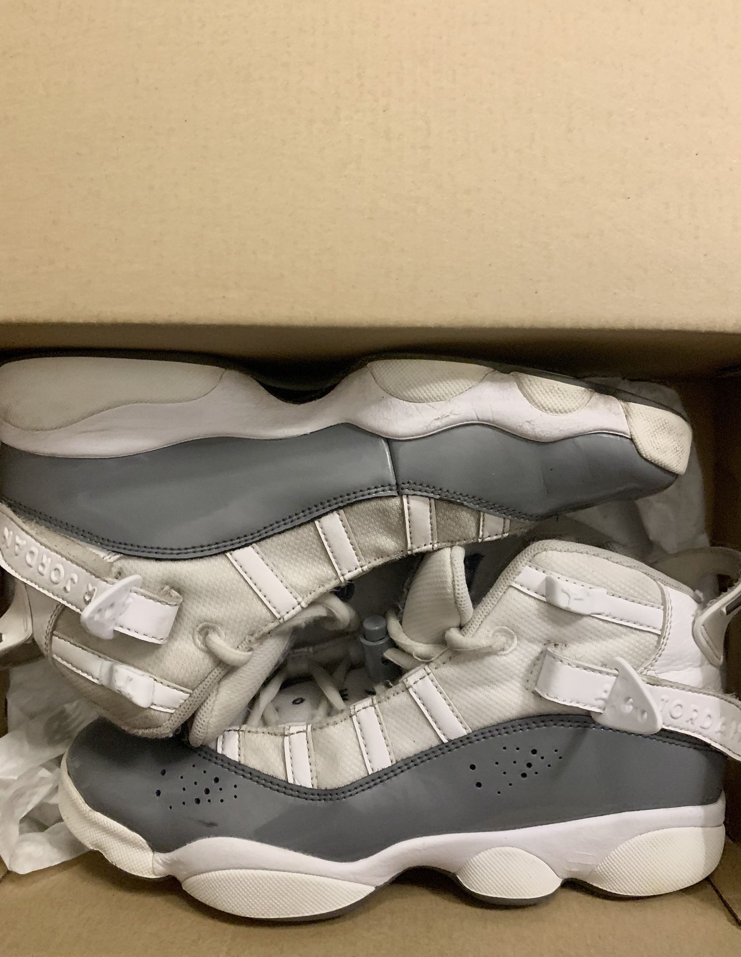 Nike Air Jordan 6 Rings Cool grey/white Shoes
