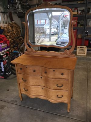 New And Used Antique Dresser For Sale In Streamwood Il Offerup