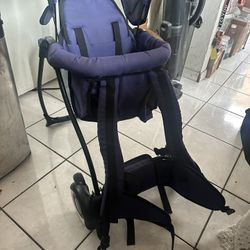 This Baby Trend stroller has 4 positions, for jogging, back packing, baby walker than it fold up to hide away under the bed.