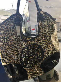 Leopard print Steve Madden bag