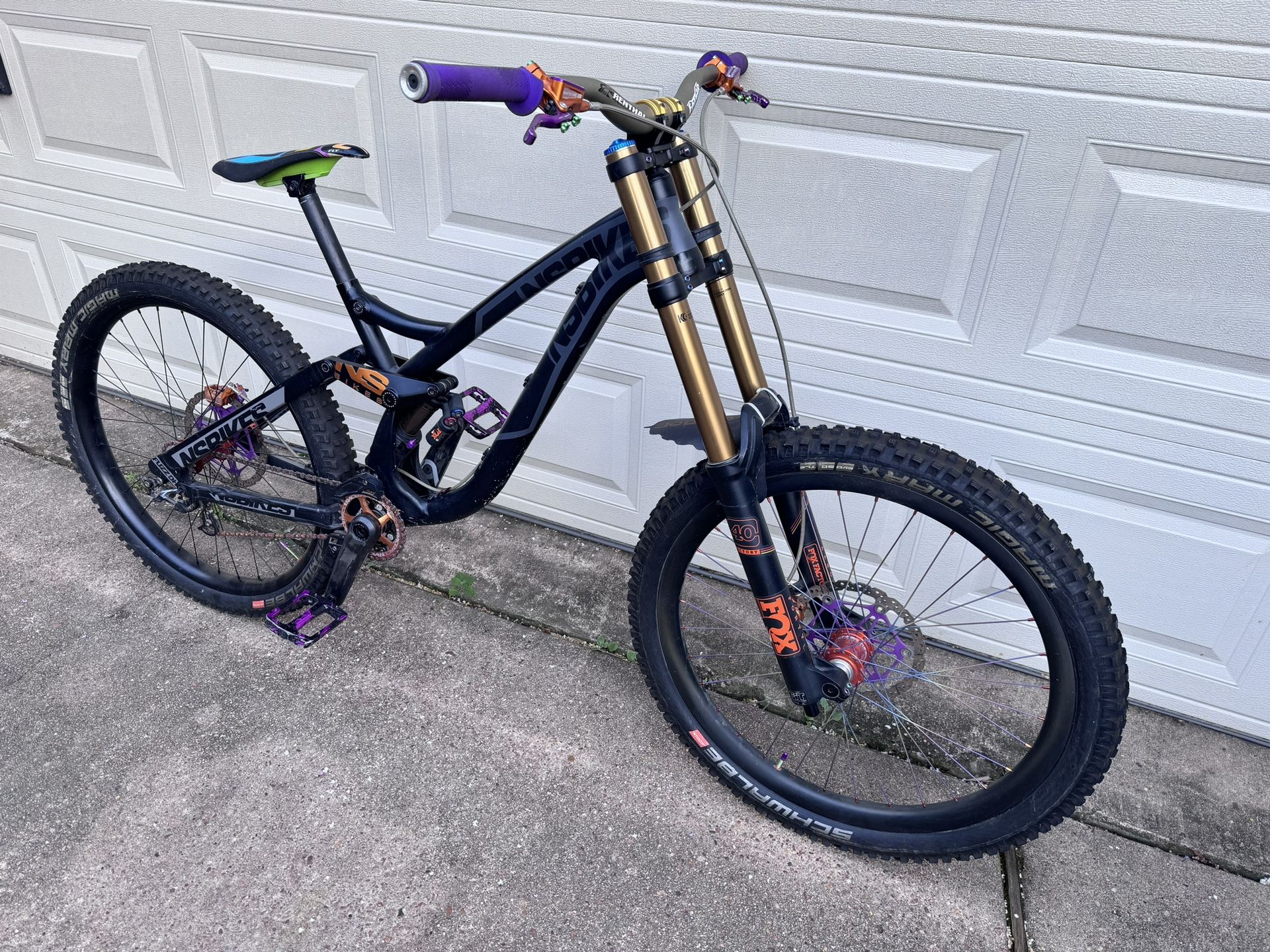 NS Bikes FUZZ Full Suspension Downhill Mountain Bike NEW 7k Sell Today $1900
