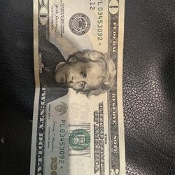 20$ 2017 star note 