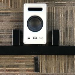 Vizio Sound Bar With Subwoofer And Speakers