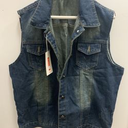 Woman’s jean vest