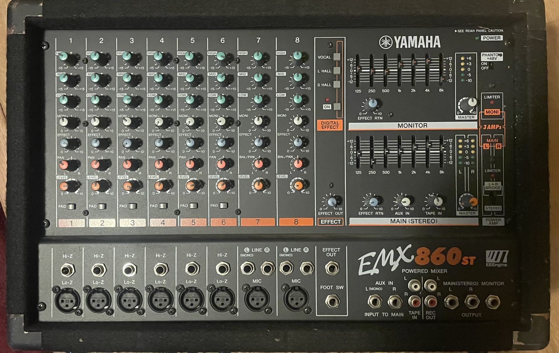 Yamaha Emx860st Powered Mixer