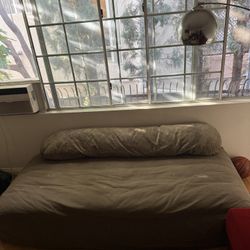 floor couch with pillow