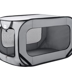 36in Portable Large Dog Bed