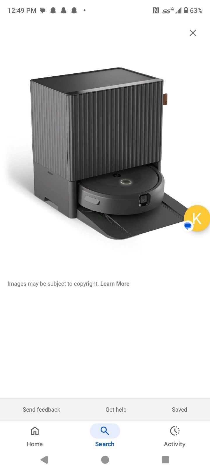 Roomba Combo 10 Max robot + AutoWash dock
