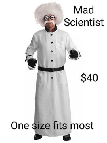Mad Scientist Halloween Costume