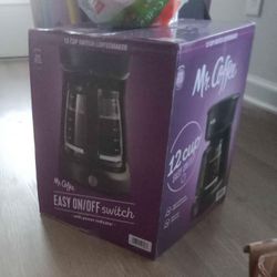Brand New Coffee Maker With The Filter....