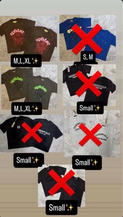 Sp5der t-shirts