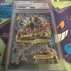 2015 Pokemon Xy Breakthrough 159 Full Art/m Mewtwo Ex PSA 8
