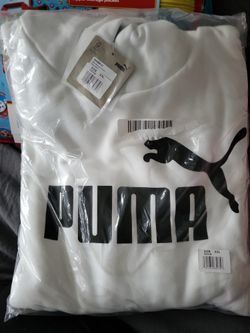 Puma White Hoodie
