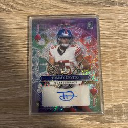 1/1 Rookie Autograph Tommy Devito