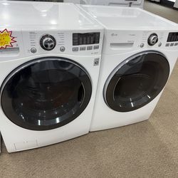🔥LG WASHER & ELECTRIC DRYER SET🔥
