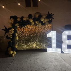 Shimmer Wall & Marquees Number 