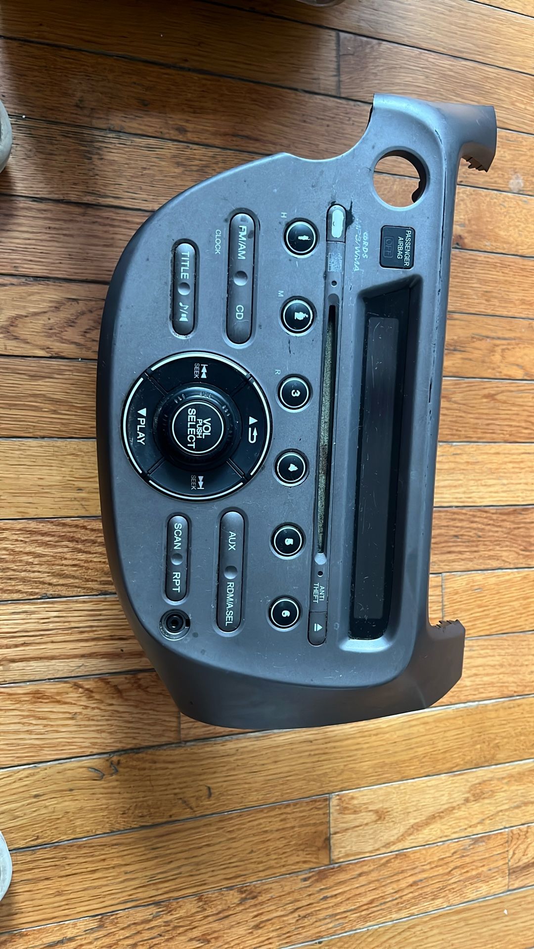 Honda Fit Radio Control Panel