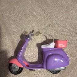 Barbie Scooter-Toy-Color Pink And Purple