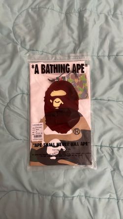 Bathing ape white shirt