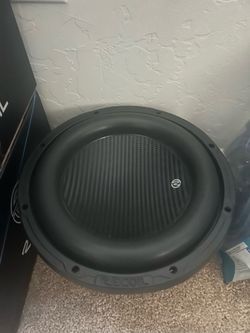 10” subwoofer