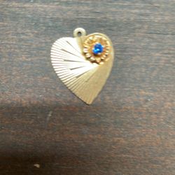14 karat Gold Heart Charm 