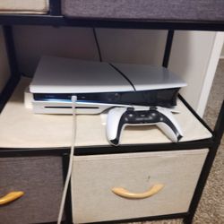 Ps5 With 2 Controllers And A Headset