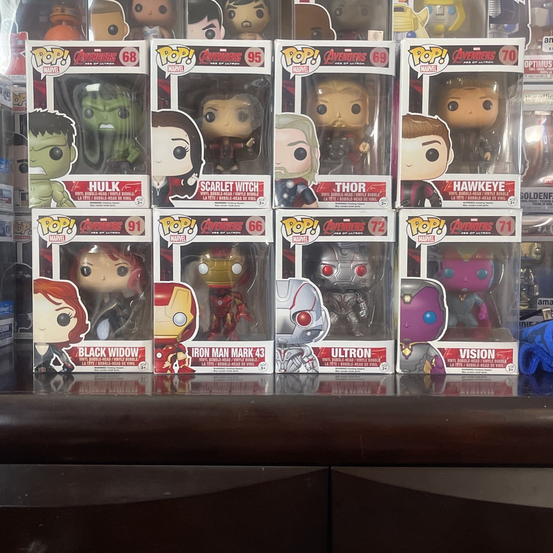 Avengers Age Of Ultron Funko Pops