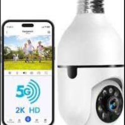 Light Bulb Security Camera NEW