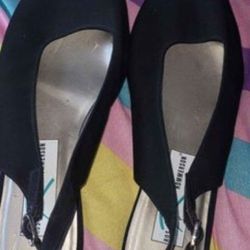 Ros hommerson dress shoes slingbacks size 8 WIDE black