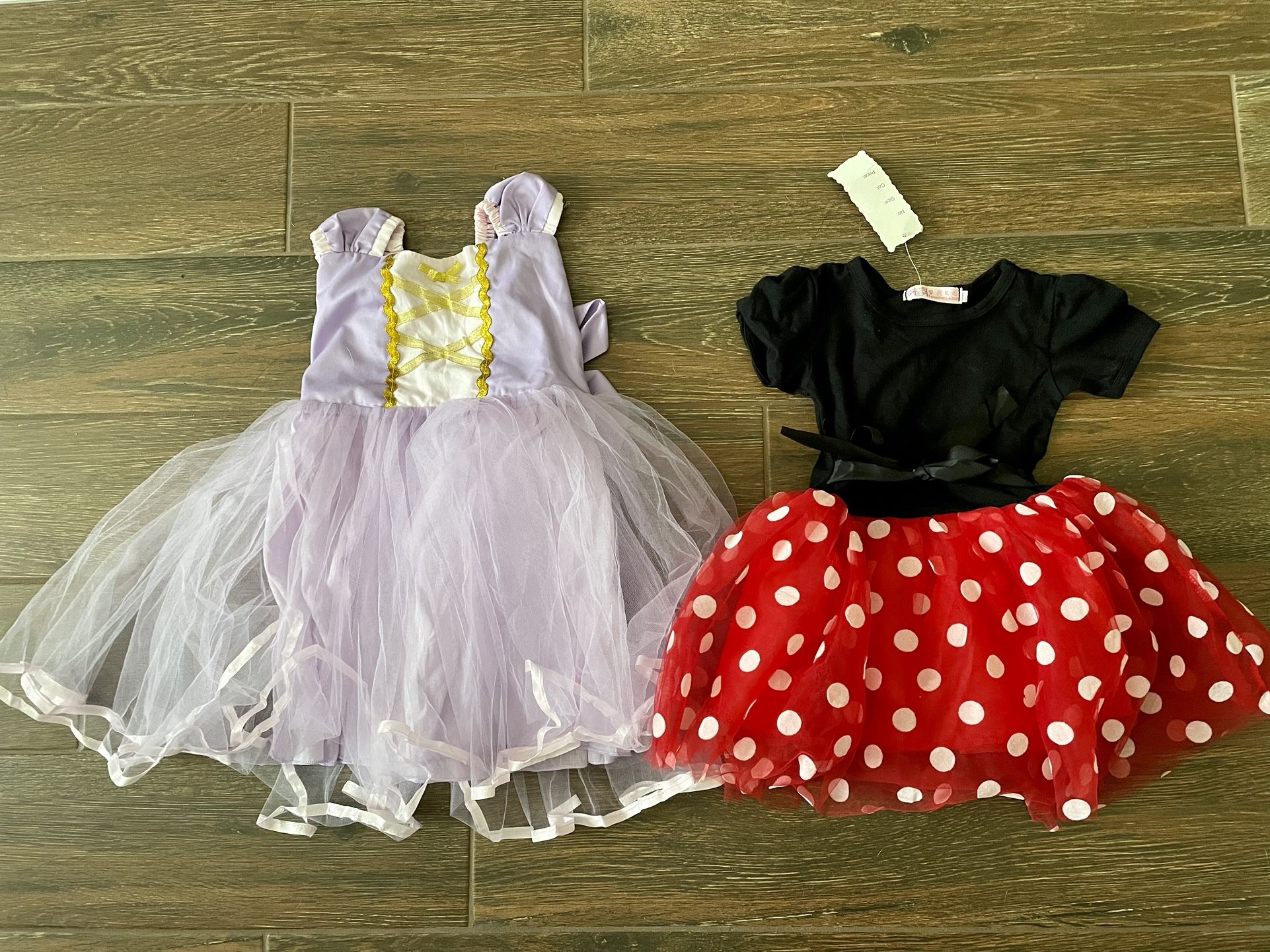 Brand New Minnie Mouse and Disney Princess Elsa Dresses (Size 18 months)