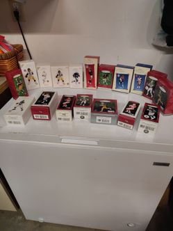 Hallmark football ornaments