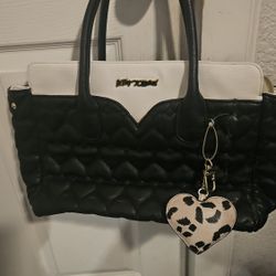 Black And White Betsey Jhonson Purse