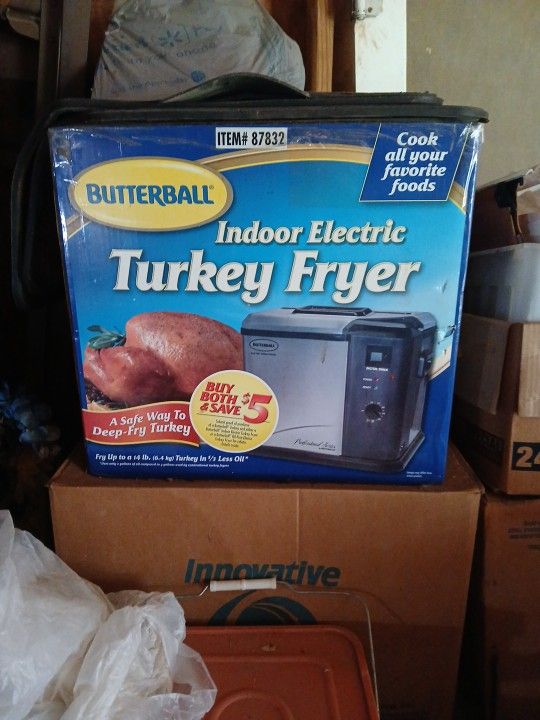 Butterball Indoor Electric Turkey Fryer.