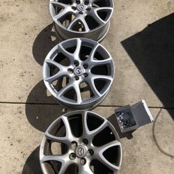 Rims, 18 x7.5 Mazda Speed Rims