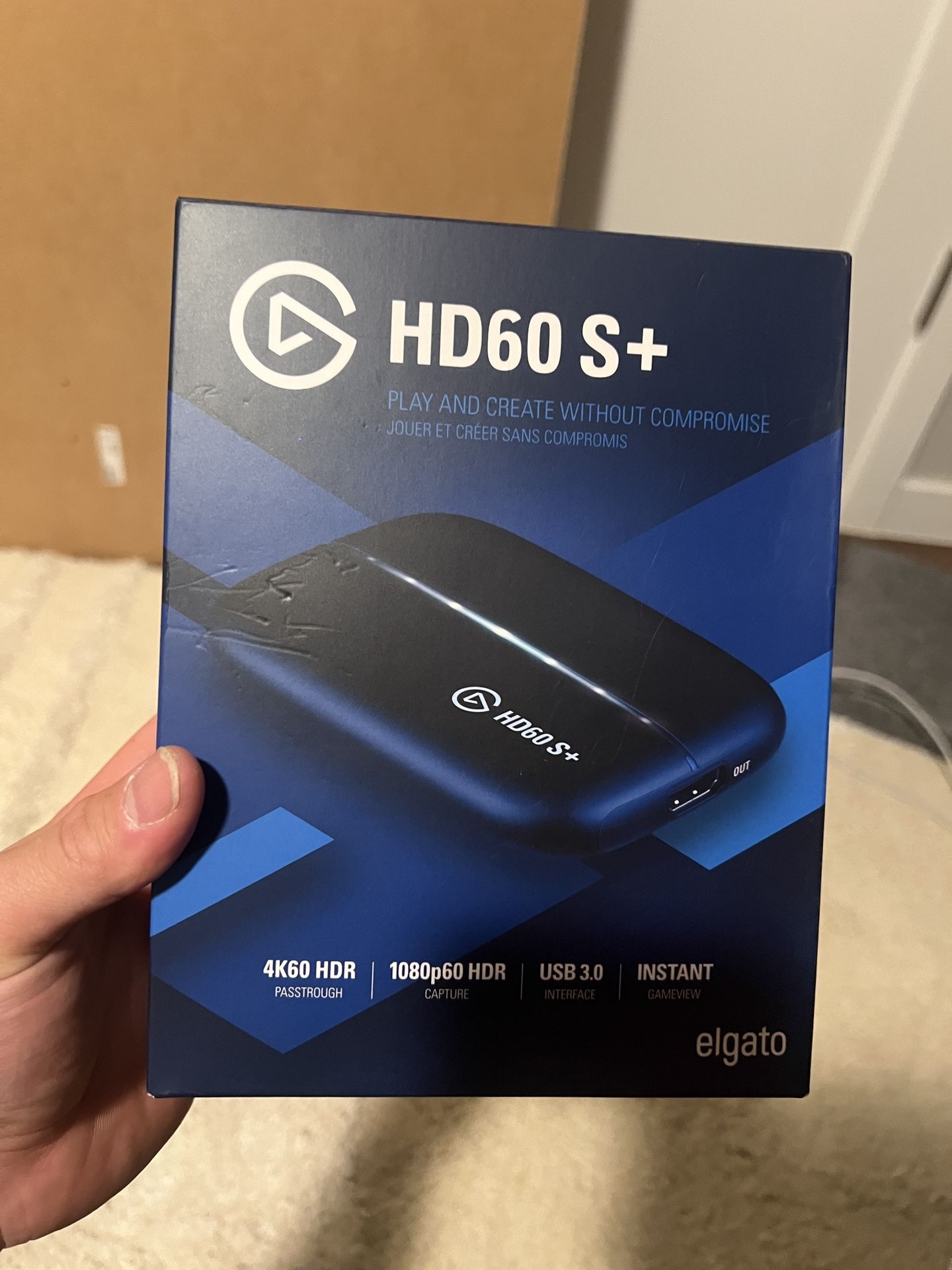 Elgato HD60 S+ streaming setup