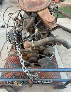 Chevy 250 Inline Engine