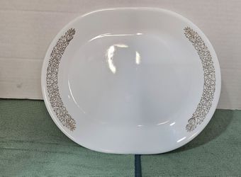 Corelle serving platter "Woodland Brown"