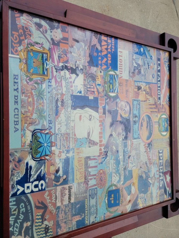 Cuban Mesa Cubana Domino Table