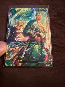 One Piece TCG Roronoa Zoro SP PRB02-006 Holo Card