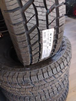New set of tires laufeen all terrain 315 70 17
