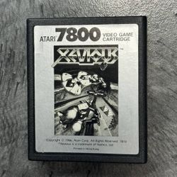 Xevious (Atari 7800, 1987) Cart Only