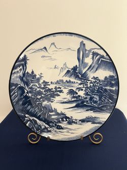 Decorative 15” Plate 