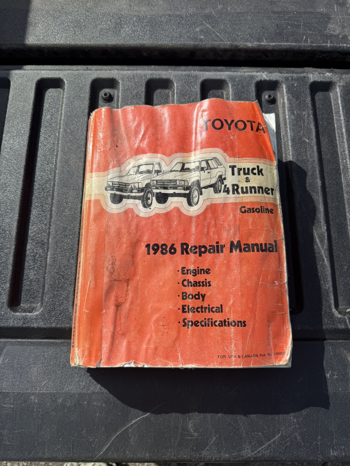 Toyota Truck And 4runner Repair Manual Anderson Sc