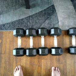  30Lb Dumbbell Sets Two Of Them For $120