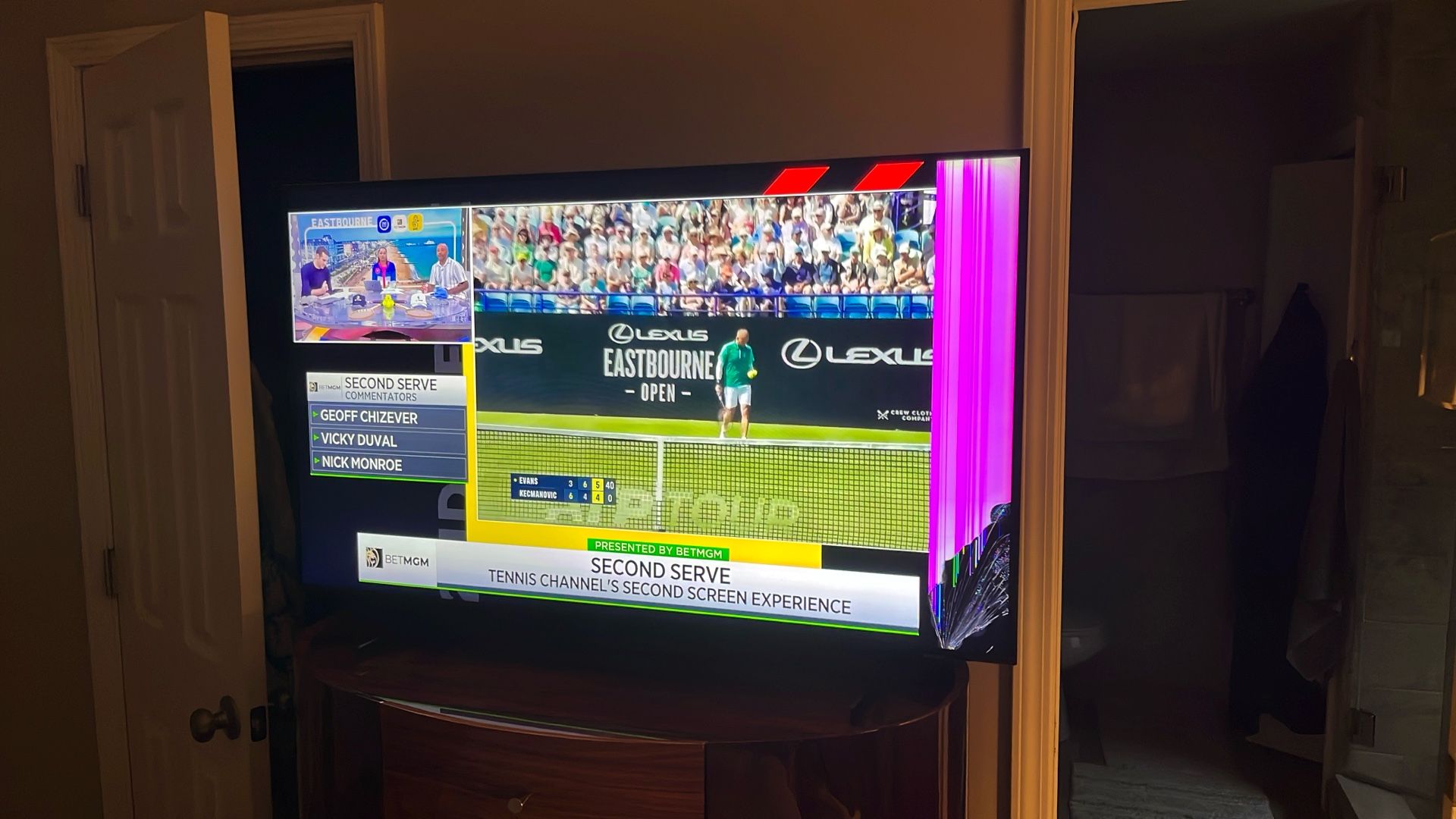 Samsung TV 50 inch”.