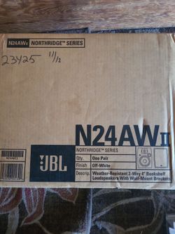 JBL speakers. New