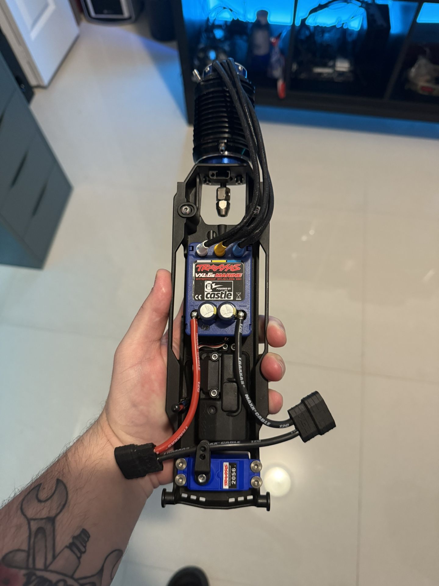 Traxxas Spartan Brushless 6s Power train